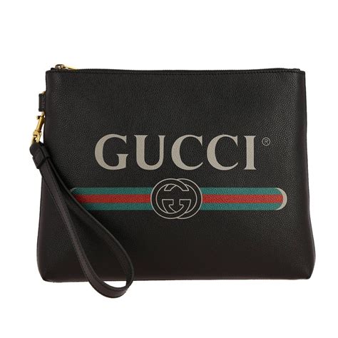 gucci black print bag|black gucci bag vintage.